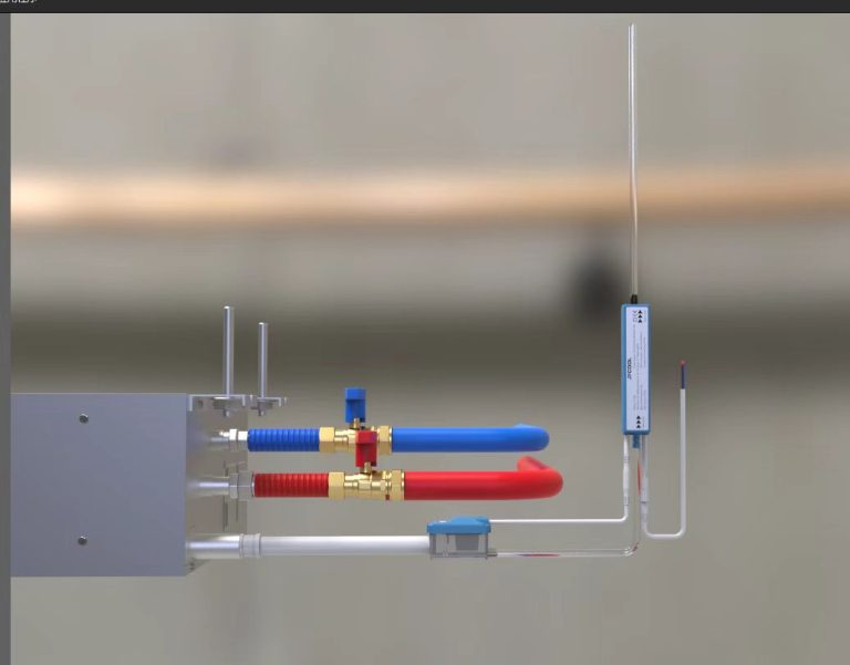 JF12B 天花机安装示意